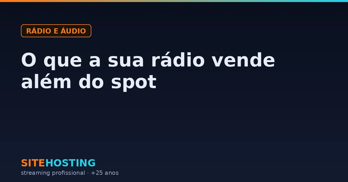 Capa do artigo Monetizar rádio com a base de ouvintes, na categoria Rádio e áudio