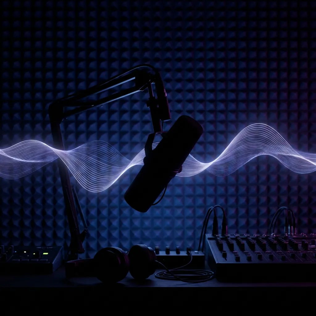 Streaming de Áudio Profissional Background - streaming de áudio