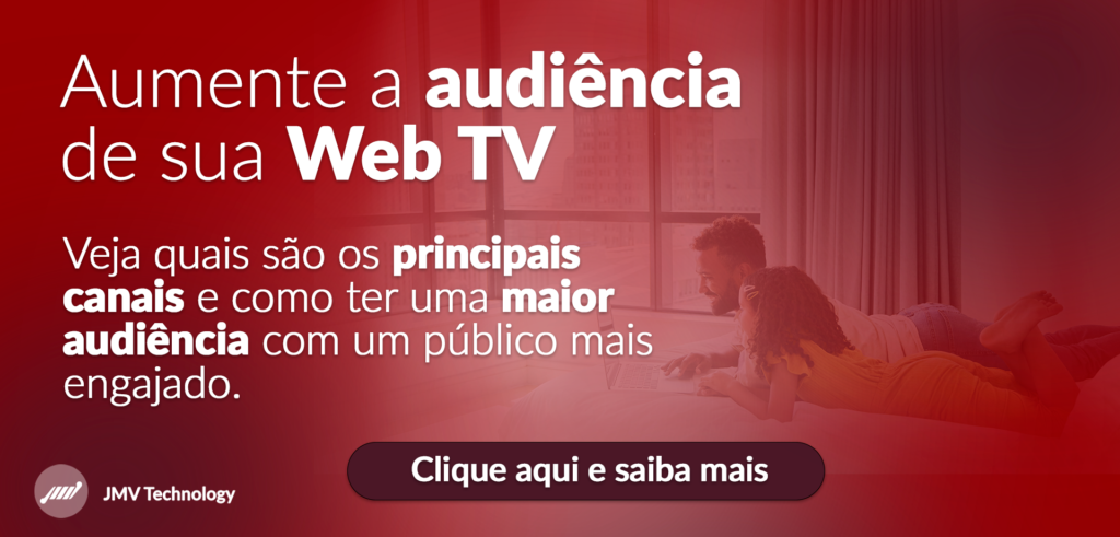 Audiência para Web TV