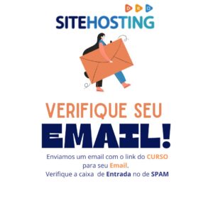 Enviamos um email de confirmação do curso gratuito para seu email